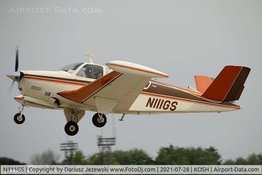 N111GS, 1968 Beech V35A Bonanza C/N D-8780, Beech V35A Bonanza  C/N D-8780, N111GS