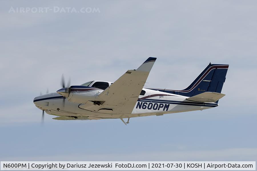 N600PM, 1977 Beech 95-B55 (T42A) Baron C/N TC-2082, Beech 95-B55 Baron  C/N TC-2082, N600PM