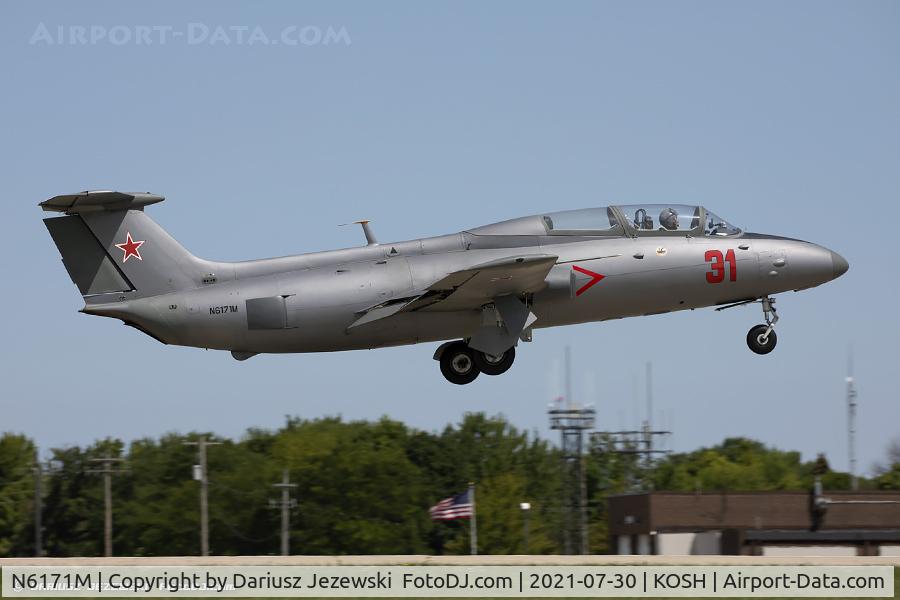N6171M, 1966 Aero L-29 Delfin C/N 691942, Aero Vodochody L-29 Delfin  C/N 691942, N6171M