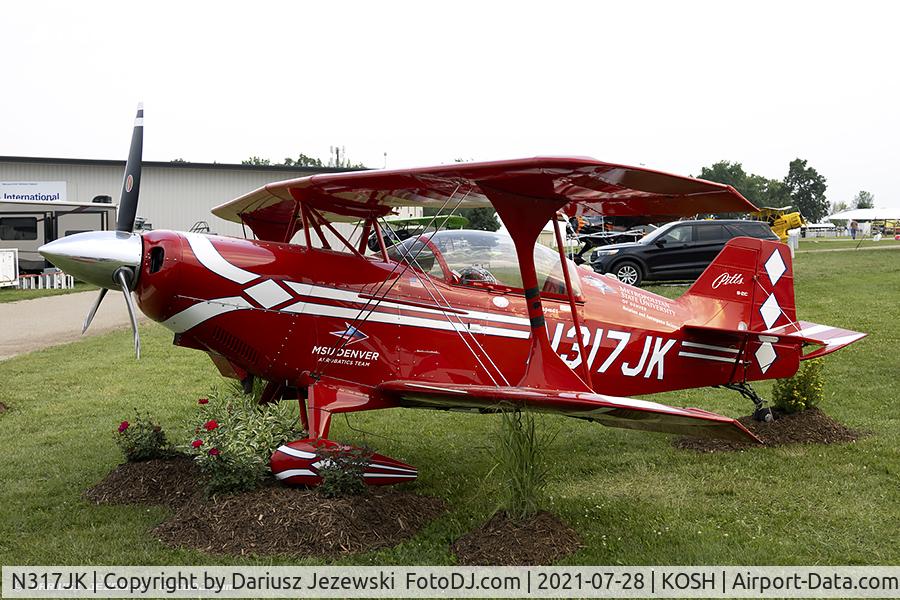 N317JK, 2008 Aviat Pitts S-2C Special C/N 6081, Aviat Pitts S-2C Special  C/N 6081, N317JK
