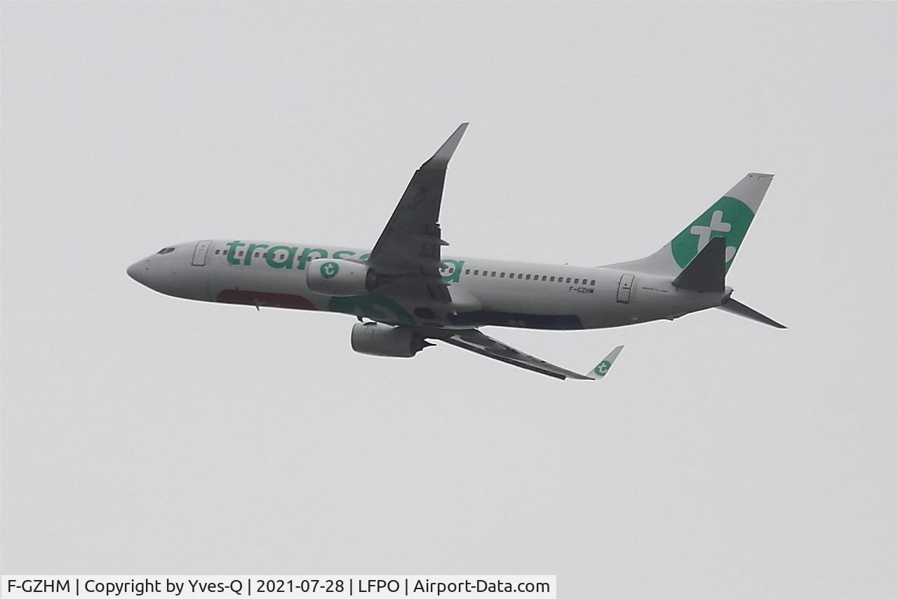 F-GZHM, 2014 Boeing 737-8K2 C/N 37792, Boeing 737-8K2, Climbing  from rwy 24, Paris-Orly airport (LFPO-ORY)