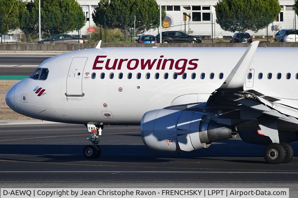 D-AEWQ, 2016 Airbus A320-214 C/N 7398, Eurowings
