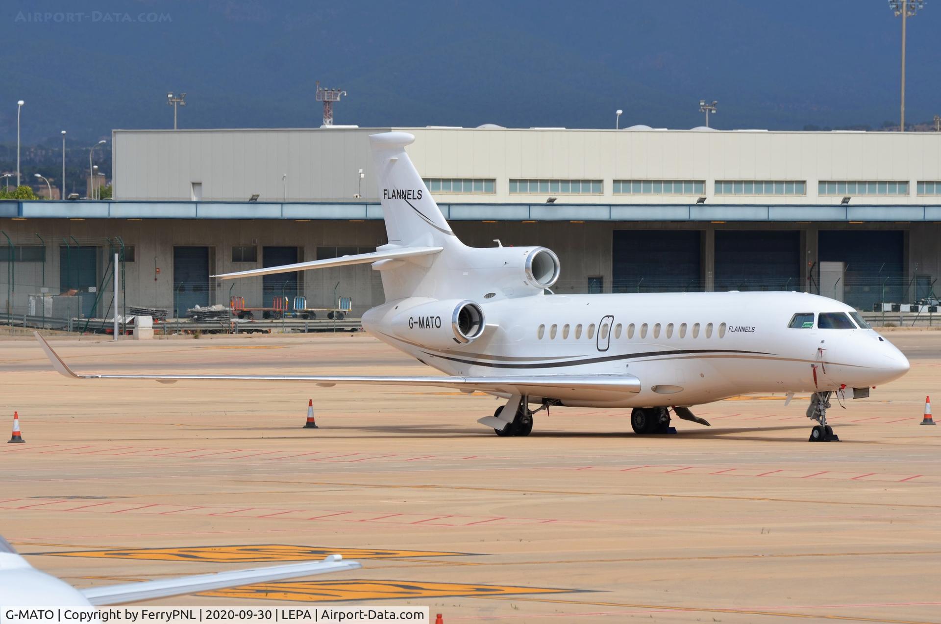 G-MATO, 2016 Dassault Falcon 7X C/N 277, Air Charter Scotland DA7X