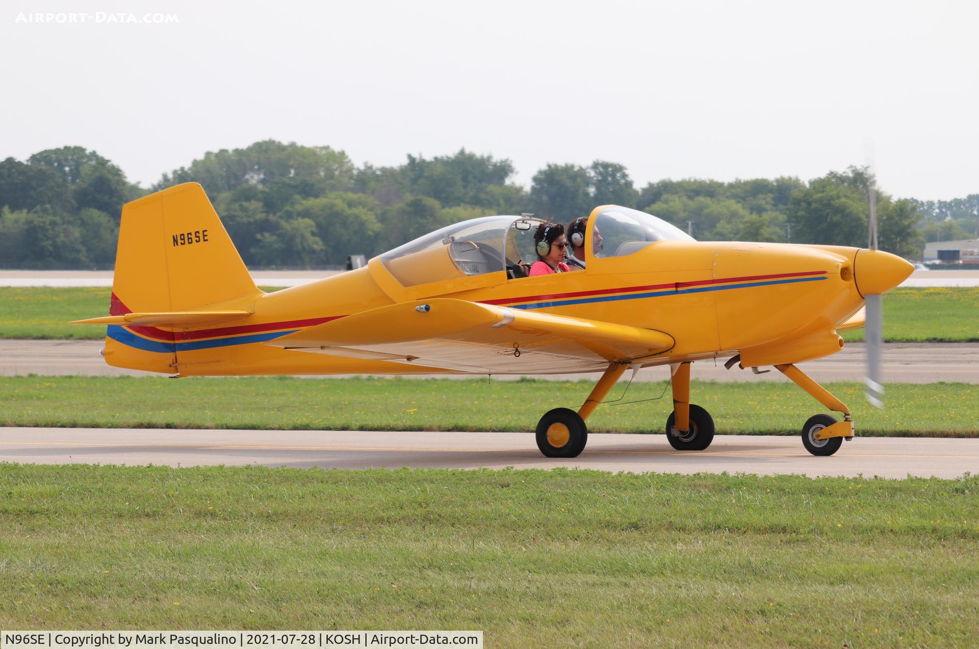 N96SE, 2000 Vans RV-6A C/N 001 (N96SE), Vans RV-6A