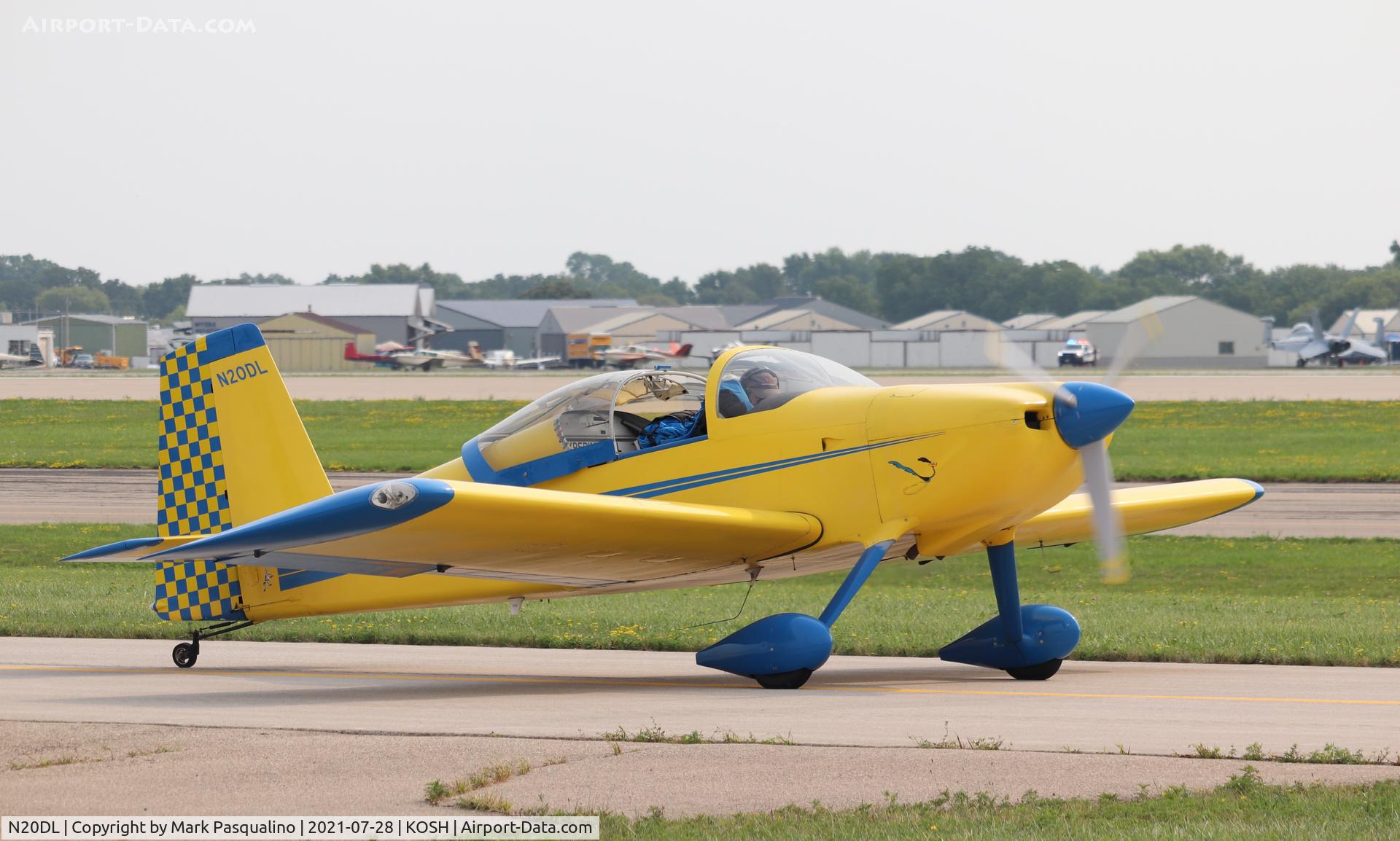 N20DL, 2006 Vans RV-7A C/N 71234, Vans RV-7A