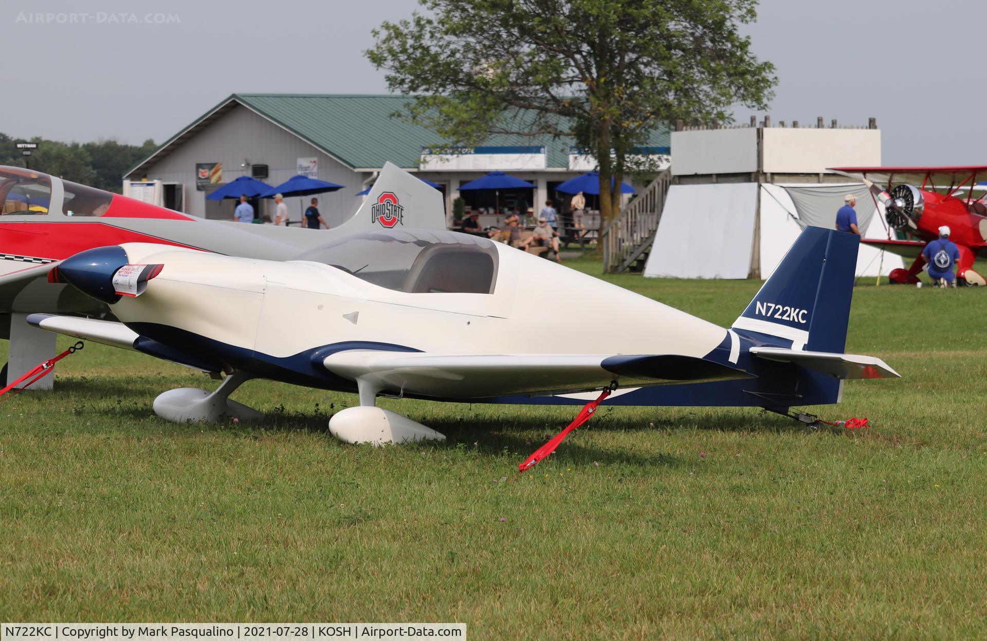 N722KC, 2020 Rand KR-2S C/N 1403, Rand KR-2S