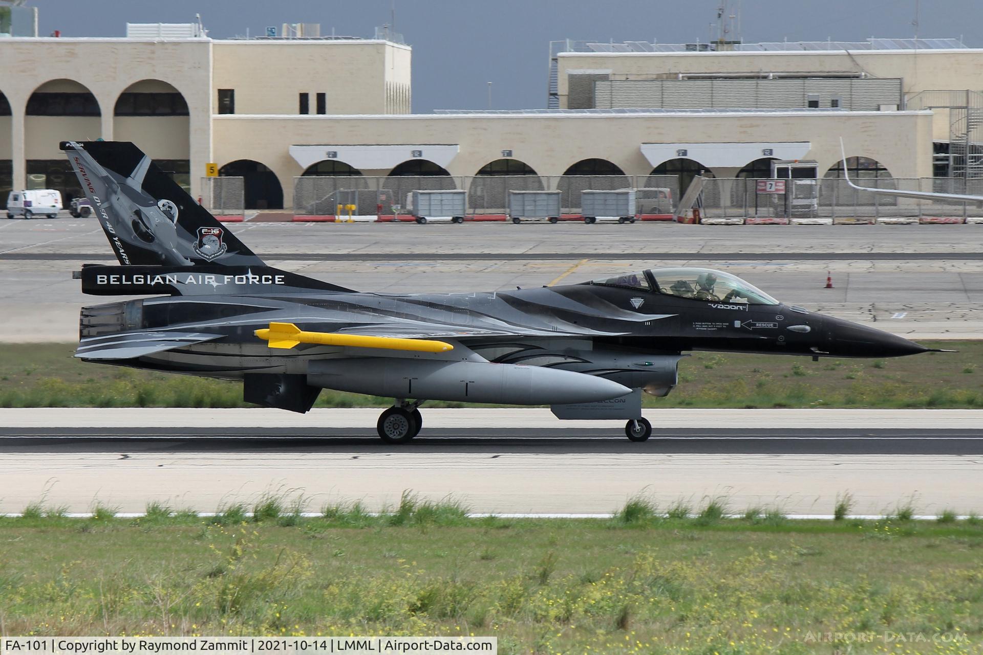 FA-101, SABCA F-16AM Fighting Falcon C/N 6H-101, F-16AM Fighting Falcon FA-101 Belgian Air Force