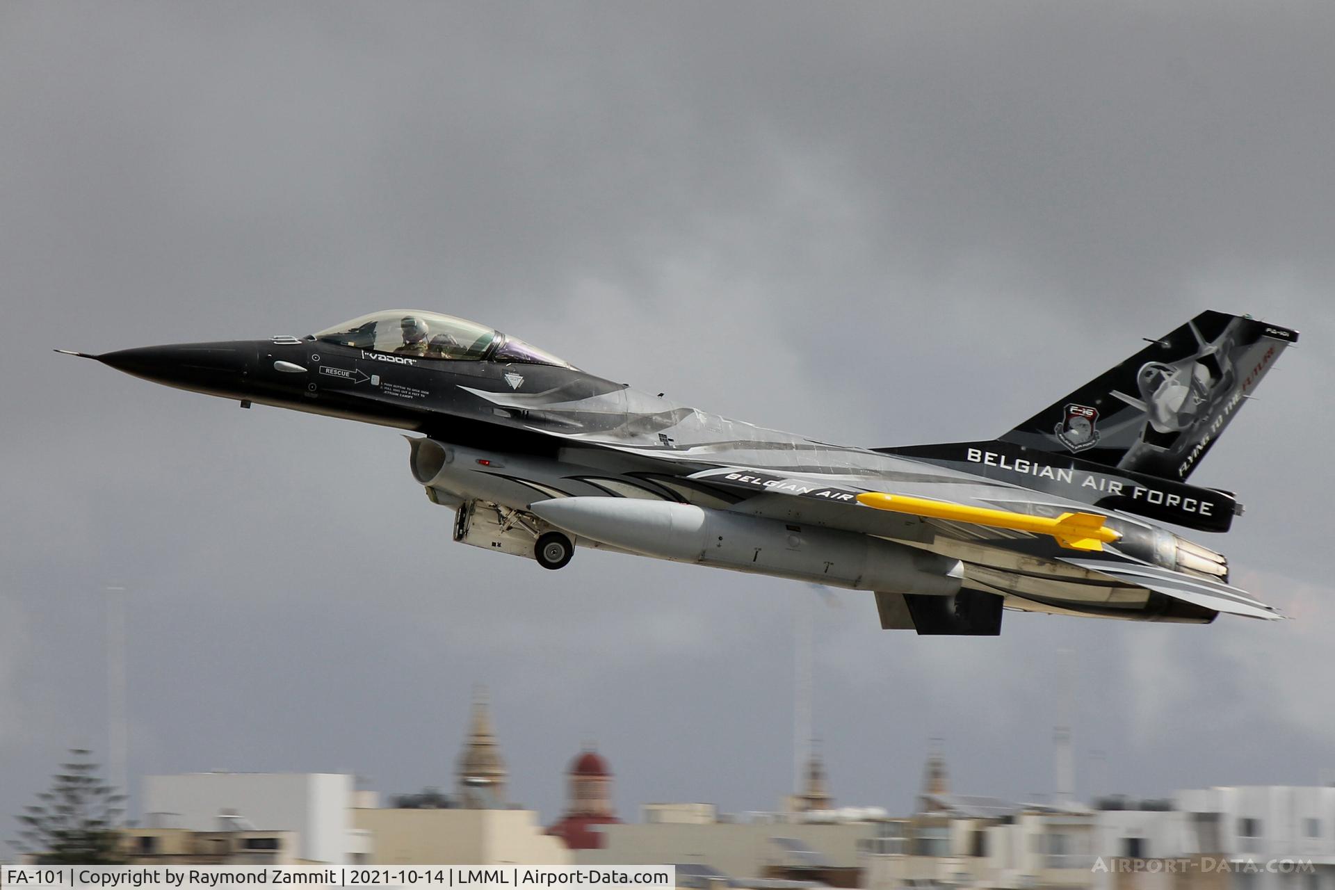 FA-101, SABCA F-16AM Fighting Falcon C/N 6H-101, F-16AM Fighting Falcon FA-101 Belgian Air Force