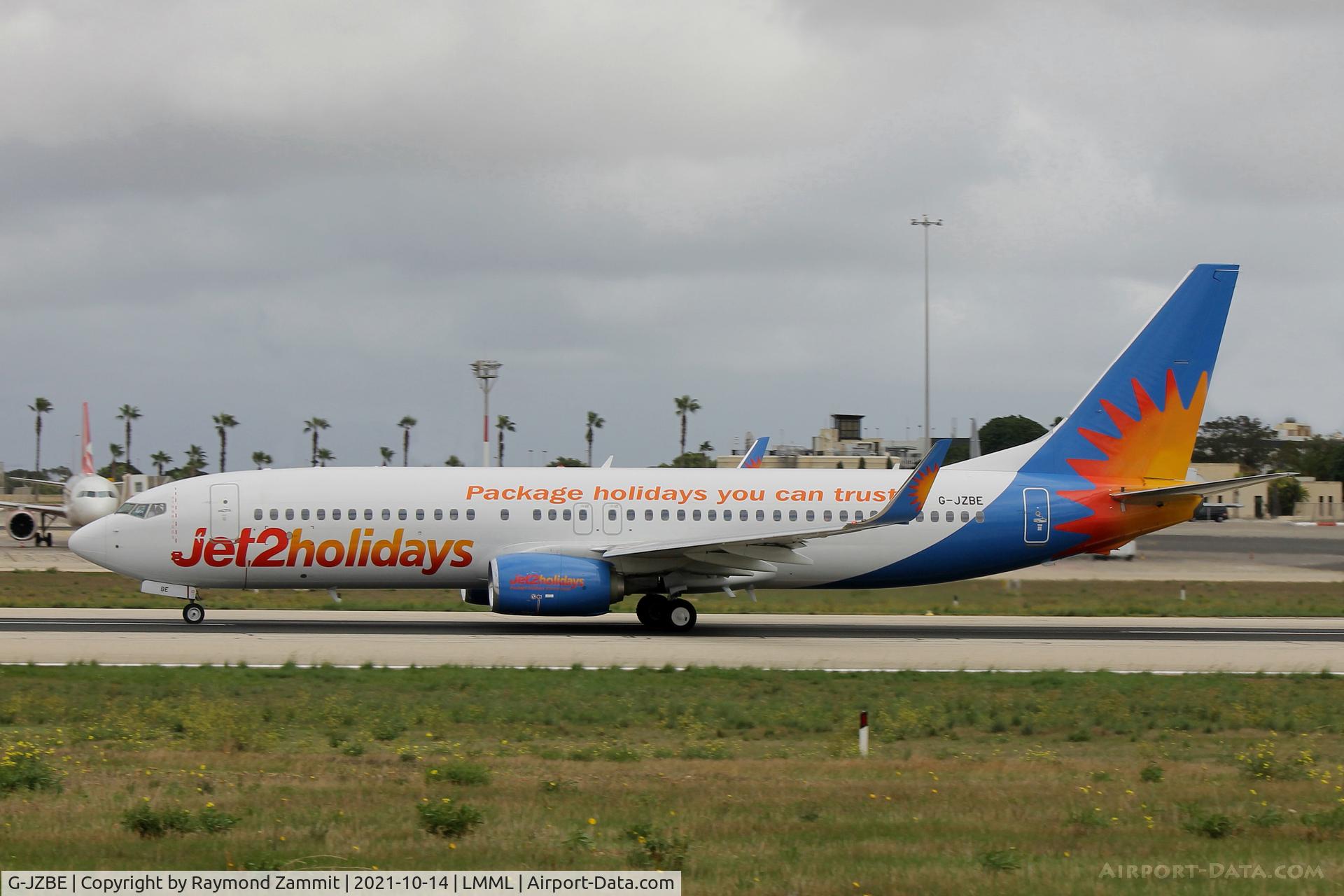G-JZBE, 2017 Boeing 737-8MG C/N 63161, B737-800 G-JZBE Jet2Com