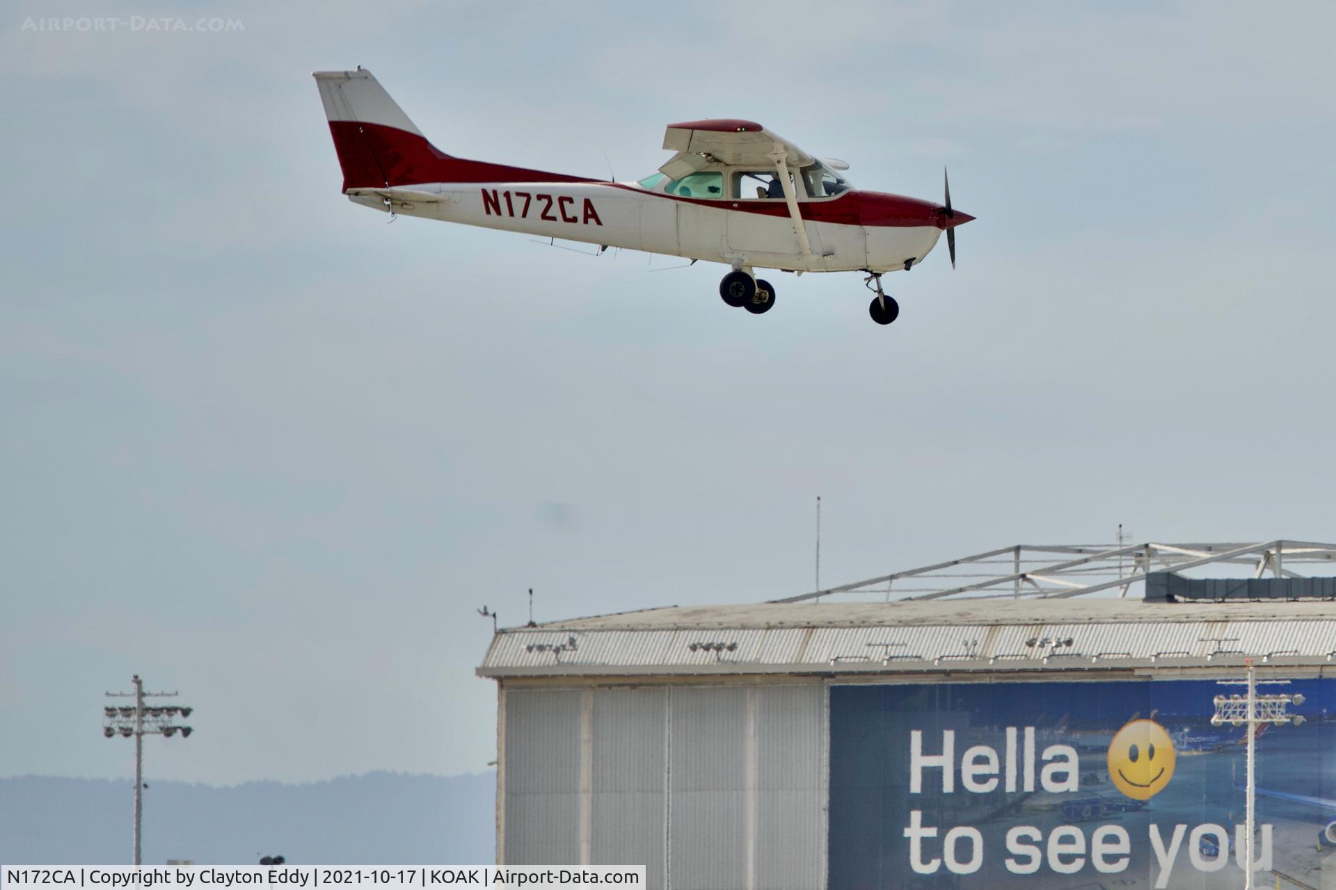 N172CA, 1978 Cessna 172N C/N 17270629, North Field Oakland airport 2021.