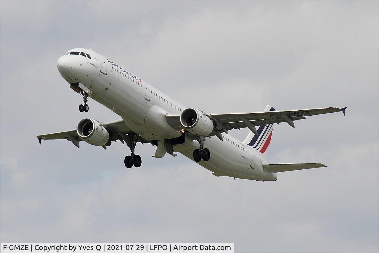 F-GMZE, 1995 Airbus A321-111 C/N 544, Airbus A321-111, Take off rwy 24, Paris-Orly Airport (LFPO-ORY)