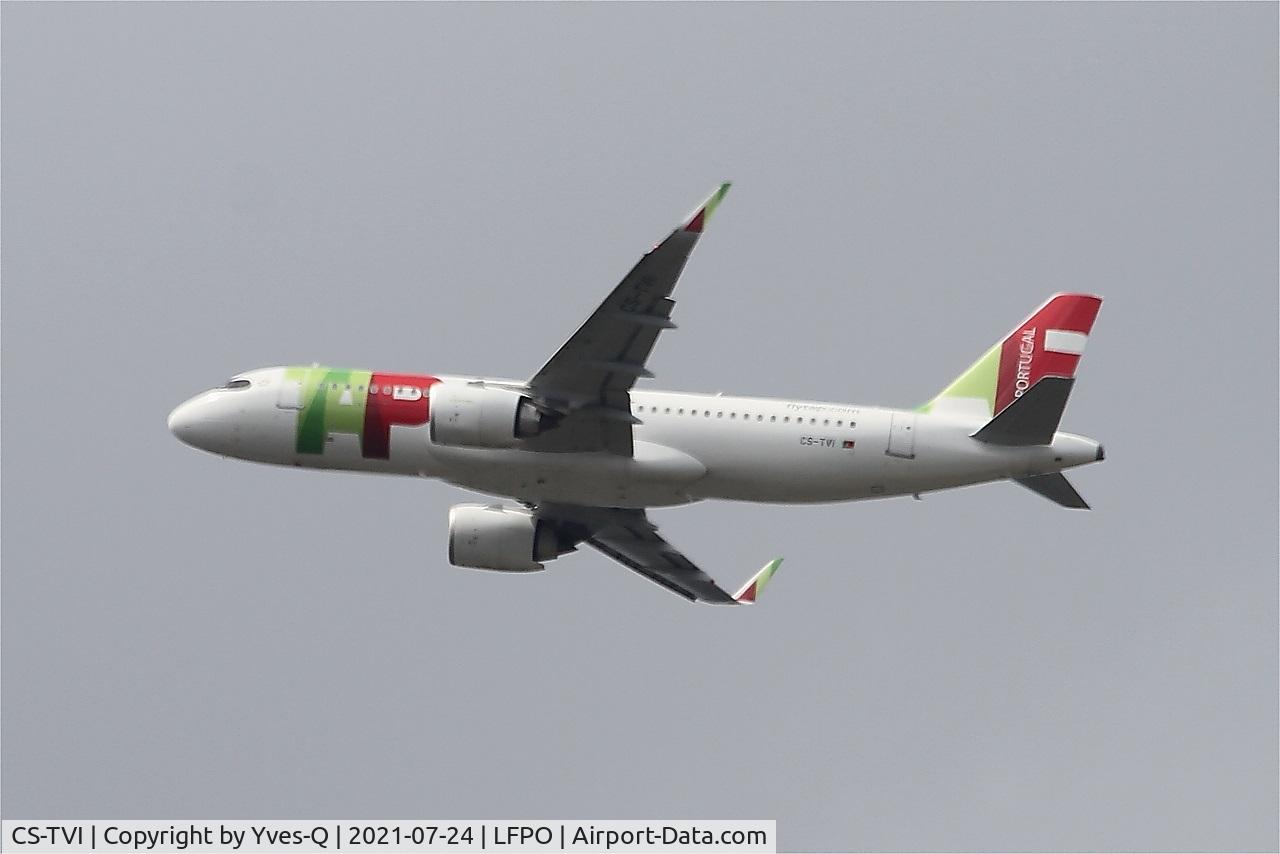 CS-TVI, 2021 Airbus A320-251N C/N 10338, Airbus A320-251N, Climbing from rwy 24, Paris Orly Airport (LFPO-ORY)