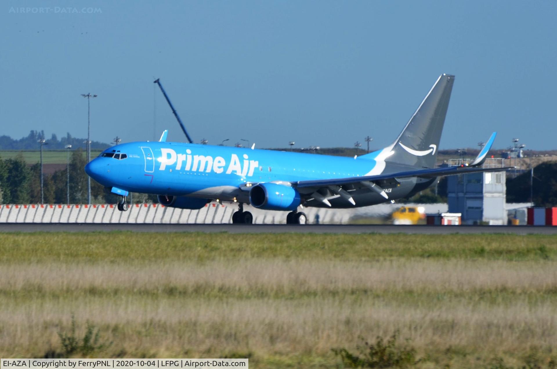 EI-AZA, 2001 Boeing 737-86N C/N 28655, Landing of Prime Air B738