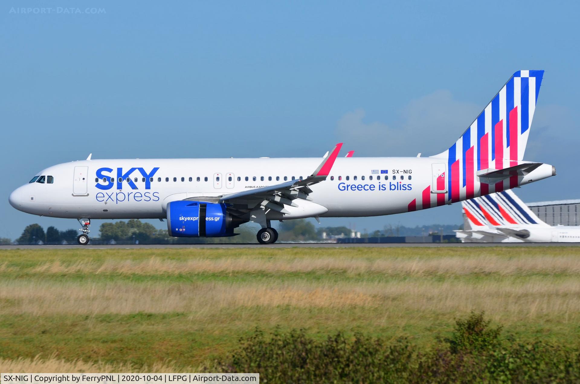 SX-NIG, 2020 Airbus A320-251N C/N 9456, Arrival of Sky Express A320N