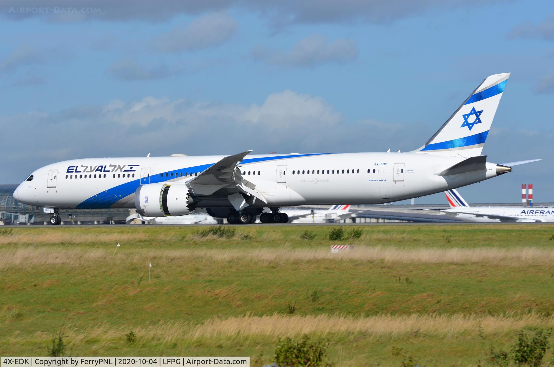 4X-EDK, 2019 Boeing 787-9 Dreamliner Dreamliner C/N 63395, Arrival of ELAL B789