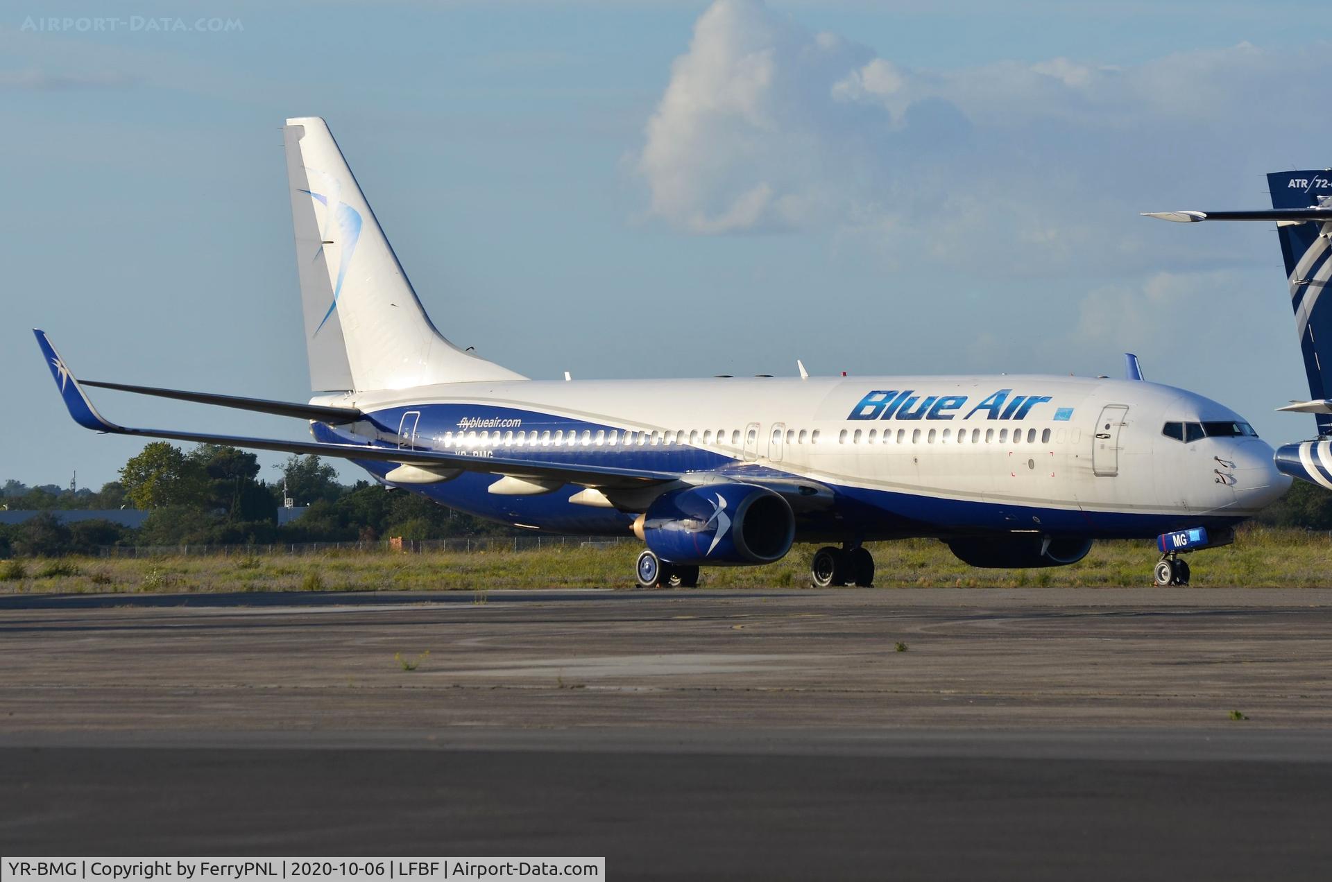YR-BMG, 2000 Boeing 737-86N C/N 30231, Blue Air B738 stored in LFBF