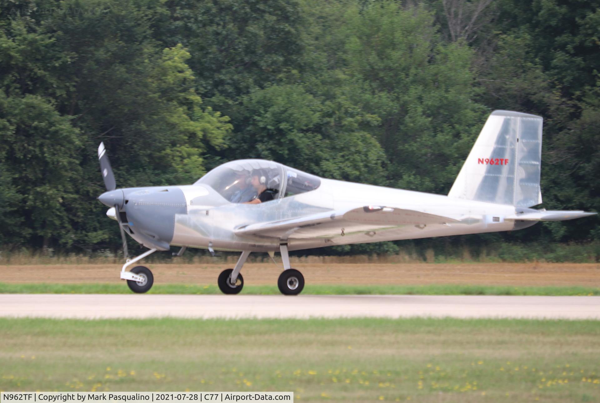 N962TF, 2020 Van's RV-12IS C/N 121033, Vans RV-12IS