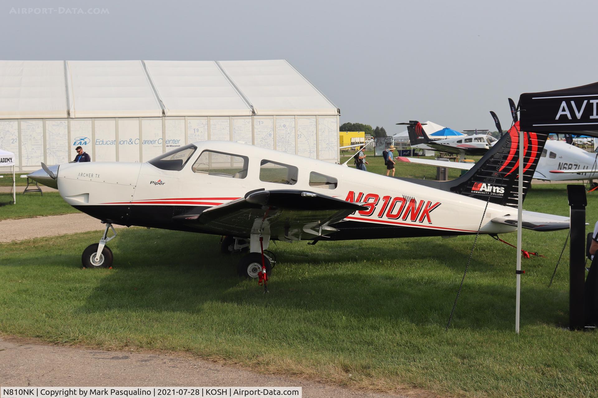 N810NK, 2020 Piper PA-28-181 C/N 2881344, Piper PA-28-181