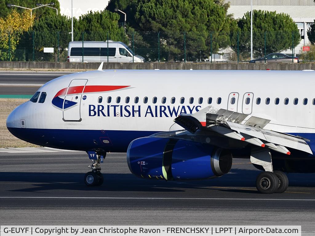 G-EUYF, 2010 Airbus A320-232 C/N 4185, British Airways from LHR