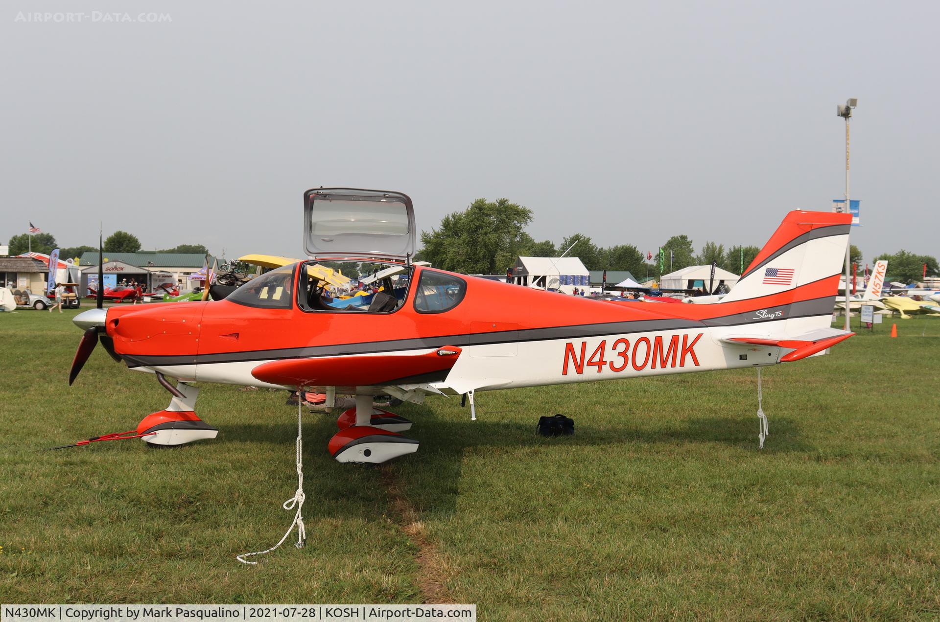 N430MK, 2021 The Airplane Factory Sling 4 TSI C/N 231SK, Sling TSI