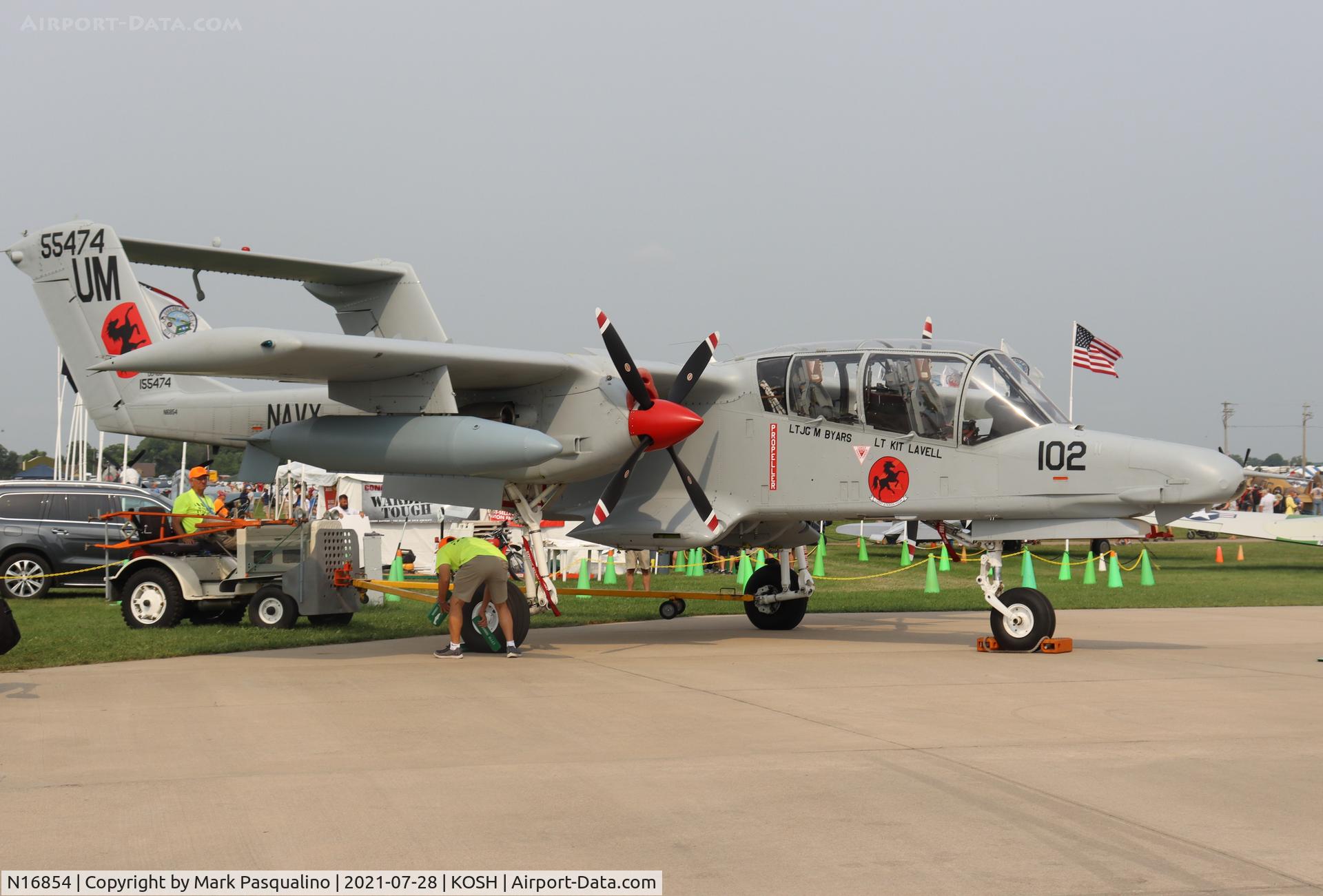 N16854, North American Rockwell OV-10D Bronco C/N 305-85, North American Rockwell OV-10D