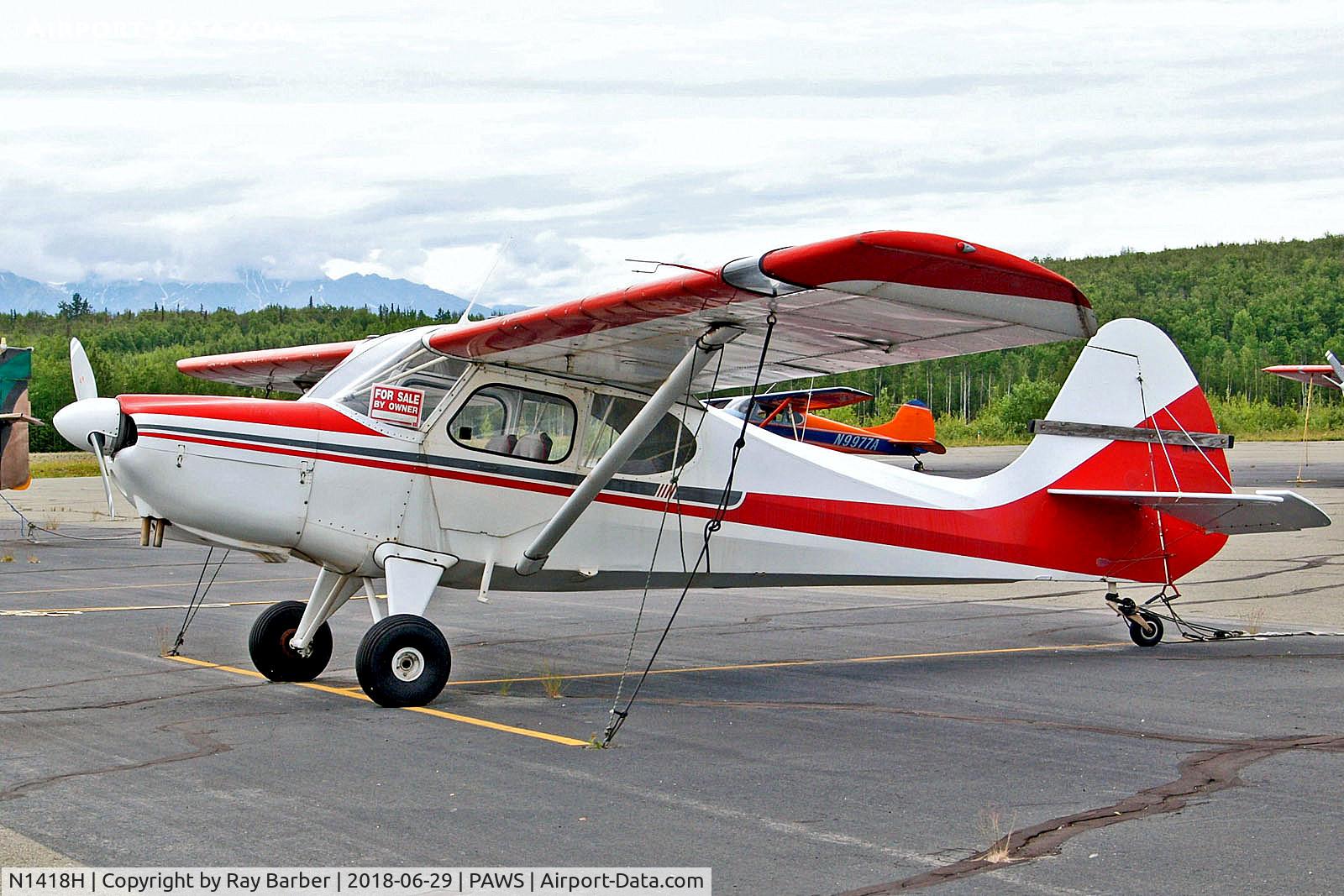 N1418H, 1949 Aeronca 15AC Sedan C/N 15AC-478, N1418H   Aeronca 15AC Sedan [15AC-478] Wasilla~N 29/06/2018