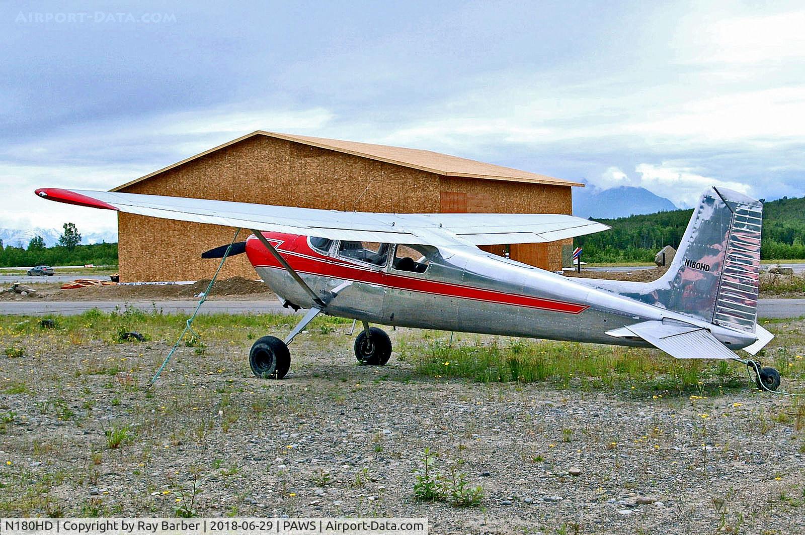 N180HD, 1953 Cessna 180 C/N 30104, N180HD   Cessna 180 [30104] Wasilla~N 29/06/2018