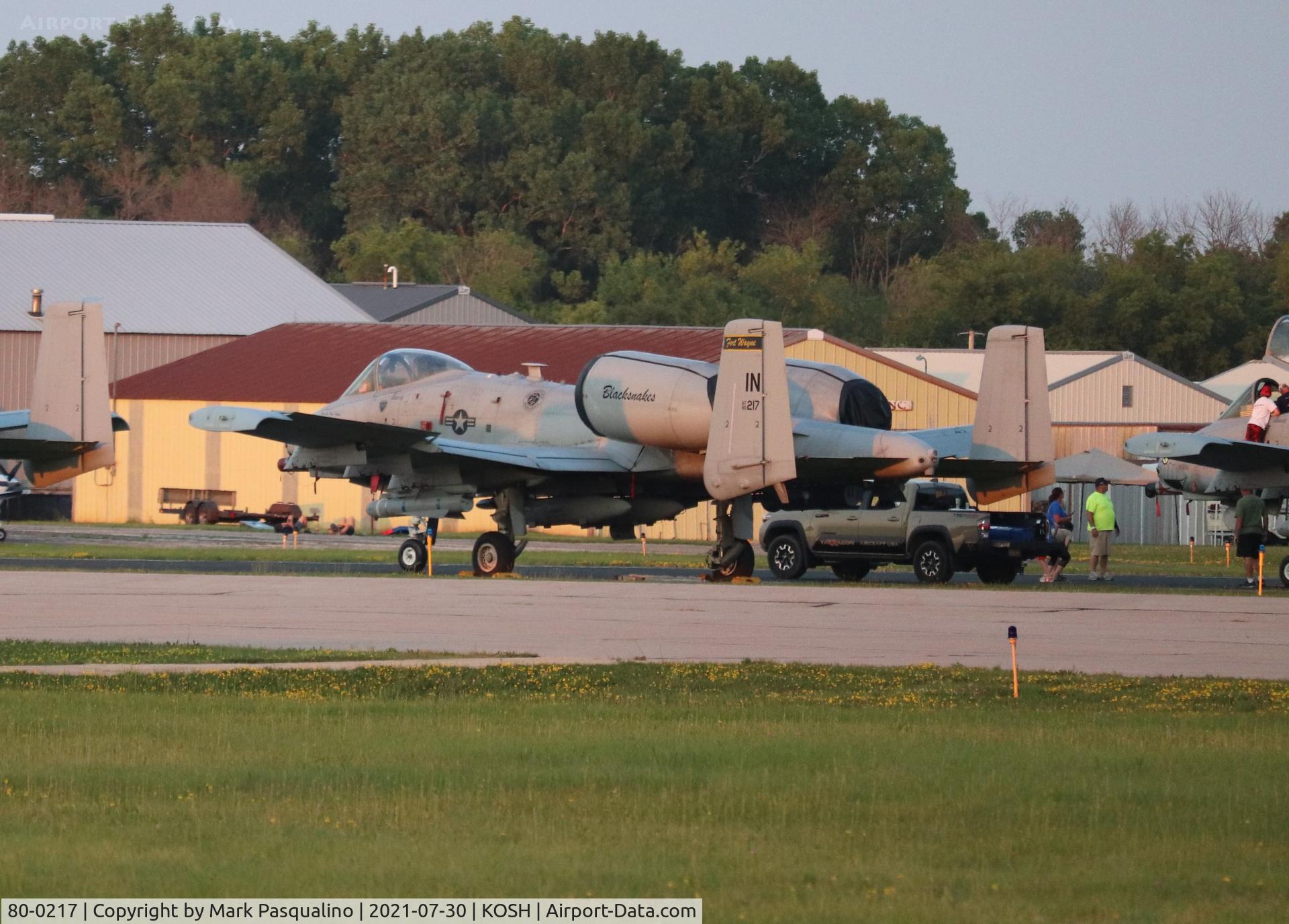 80-0217, 1980 Fairchild Republic A-10C Thunderbolt II C/N A10-0567, Fairchild Republic A-10C