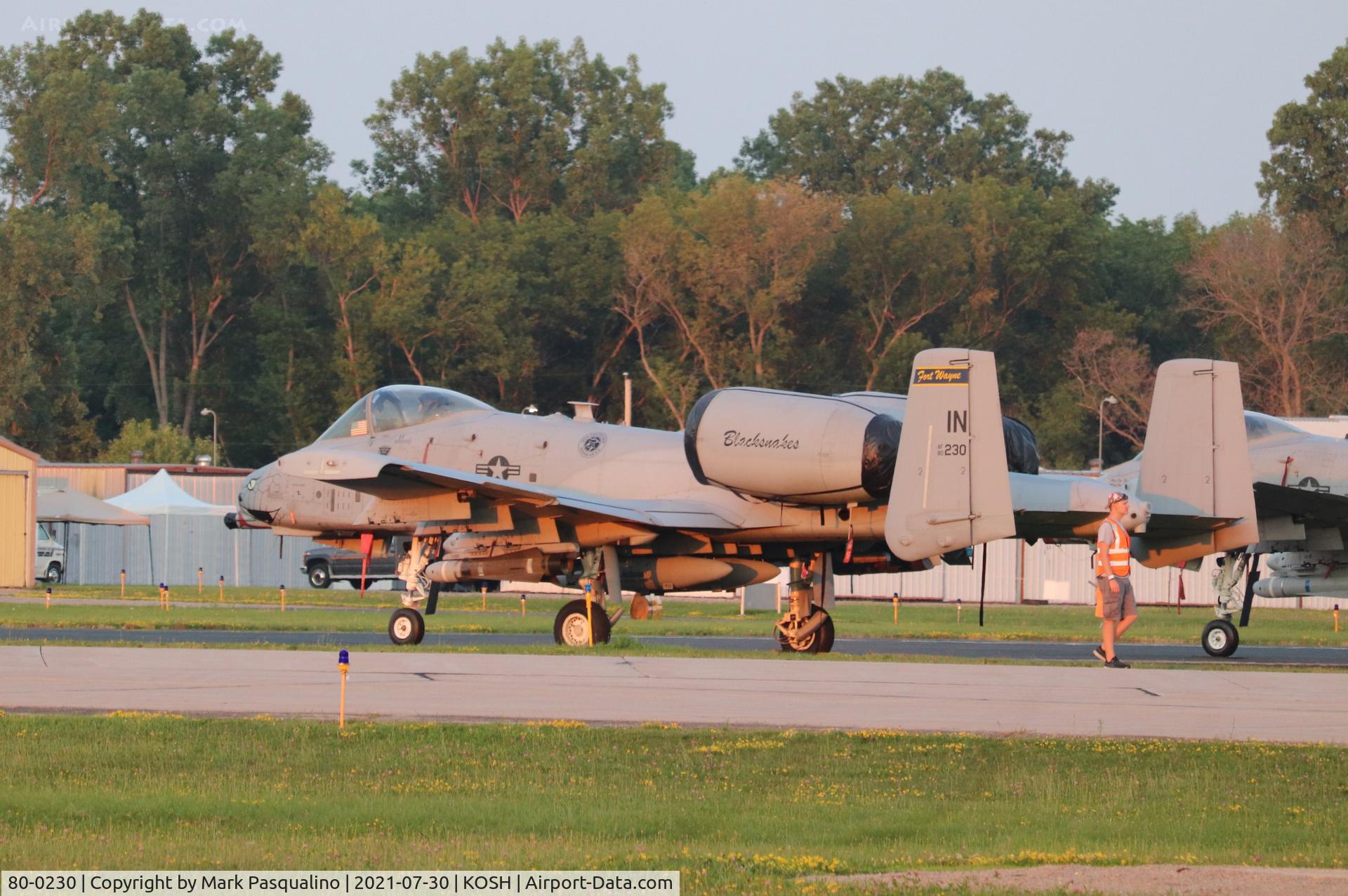 80-0230, 1980 Fairchild Republic A-10C Thunderbolt II C/N A10-0580, Fairchild Republic A-10C