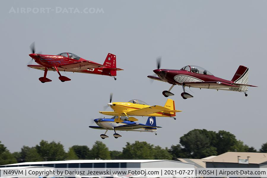 N49VM, 1998 Vans RV-6 C/N 24853-1, RV formation