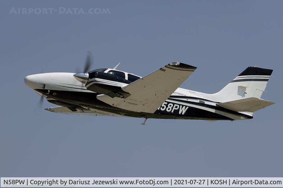 N58PW, 1960 Beech 58 Baron Baron C/N TH-459, Beech 58 Baron  C/N TH-459, N58PW