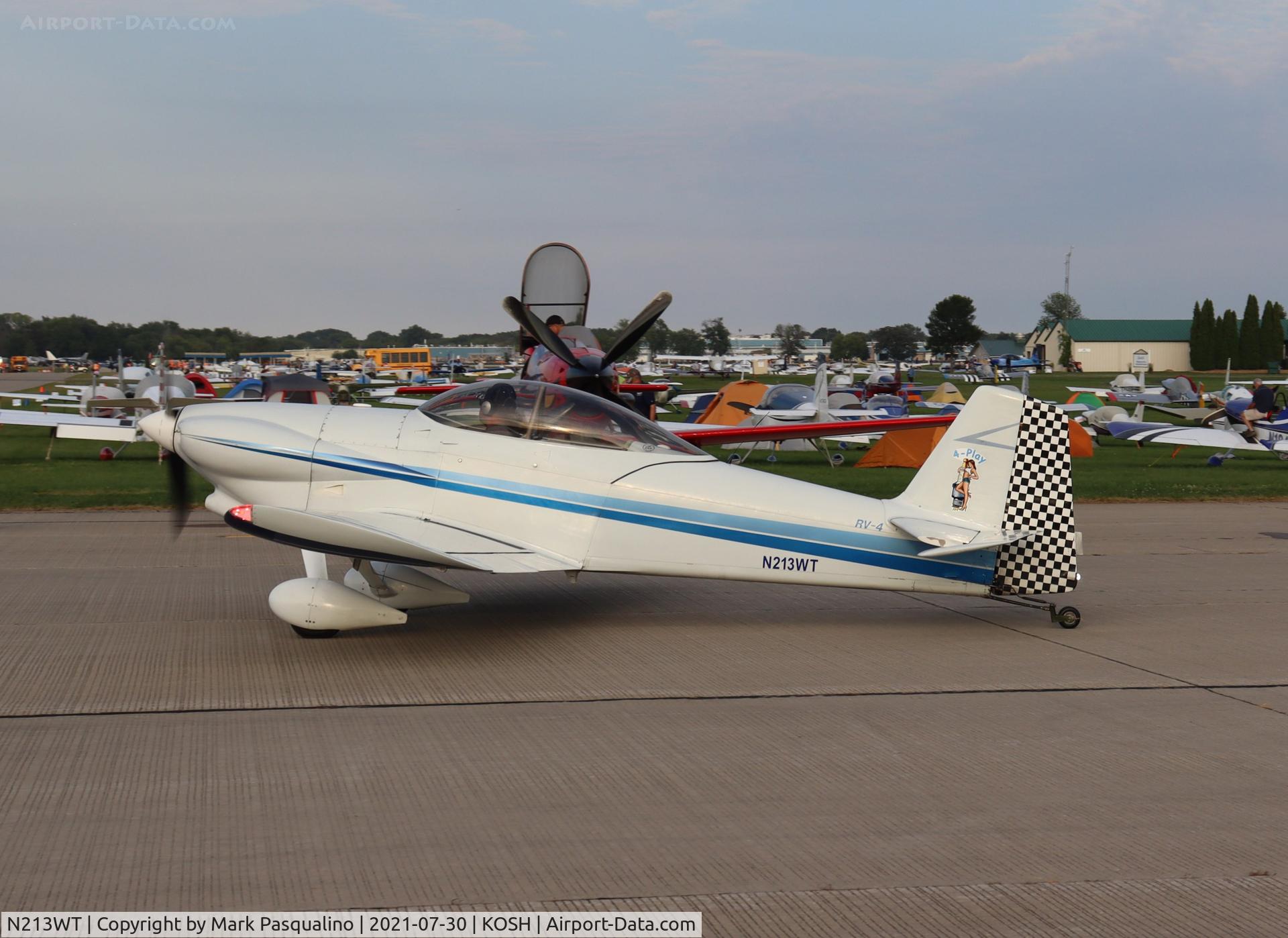N213WT, 1993 Vans RV-4 C/N 1359, Vans RV-4