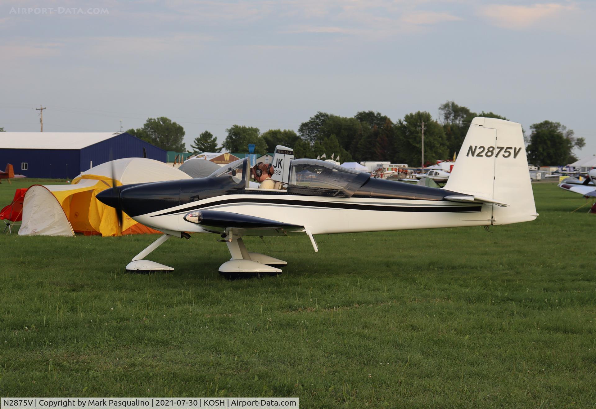 N2875V, Vans RV-7A C/N 72875, Vans RV-7A