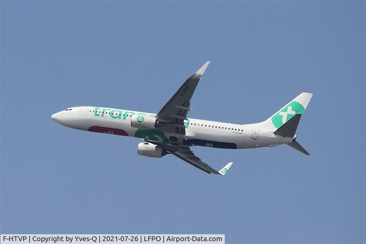 F-HTVP, 2013 Boeing 737-8AL C/N 39060, Boeing 737-8AL, Climbing from rwy 24, Paris Orly airport (LFPO-ORY)