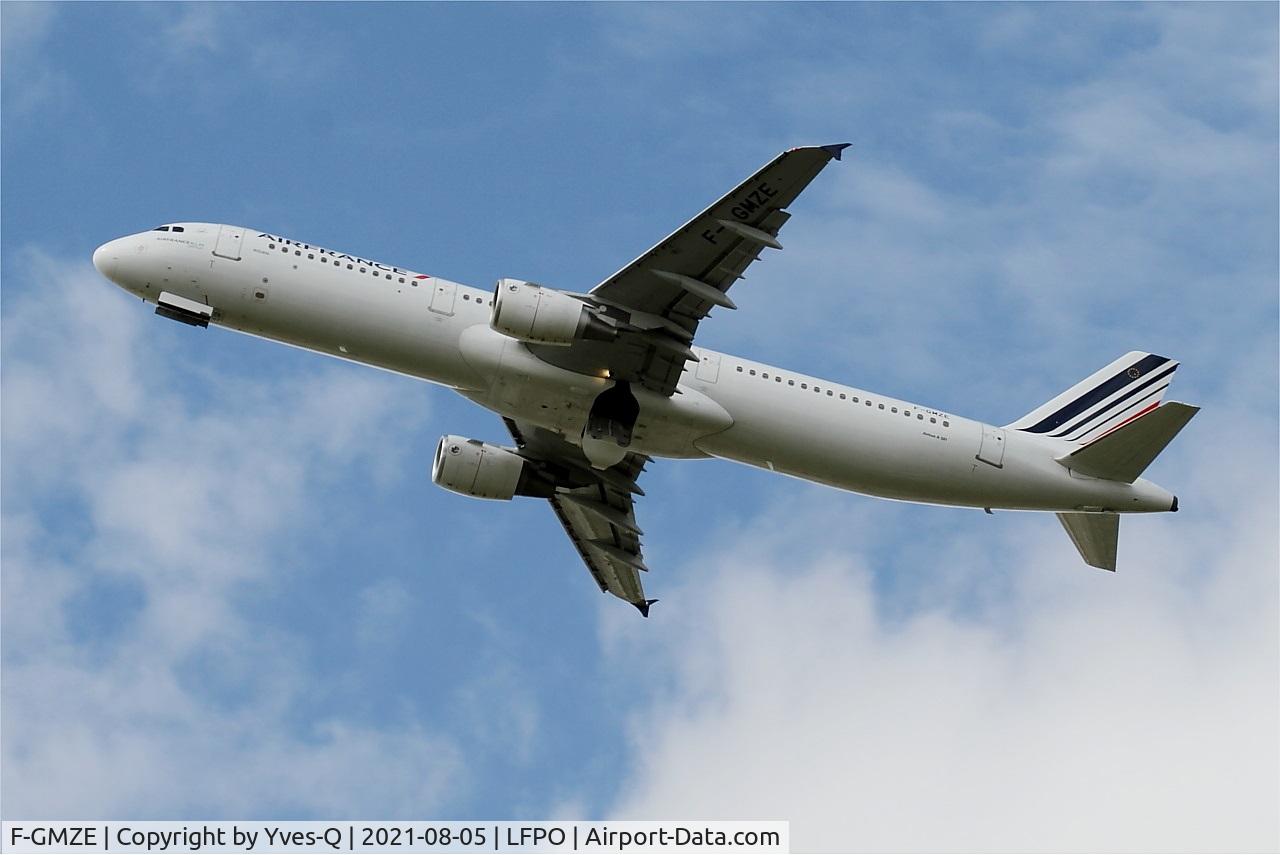 F-GMZE, 1995 Airbus A321-111 C/N 544, Airbus A321-111, Take off rwy 24, Paris-Orly Airport (LFPO-ORY)