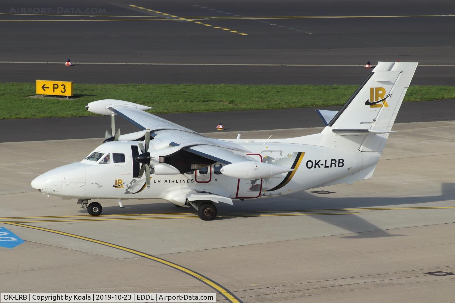 OK-LRB, 1991 LET L-410UVP-E Turbolet C/N 912609, Taxing from engine check