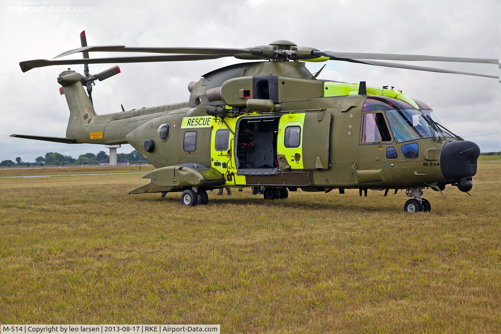 M-514, 2007 AgustaWestland EH-101 Mk.512 Merlin Joint Supporter C/N 50165, Roskilde Air Show 17.8.2013