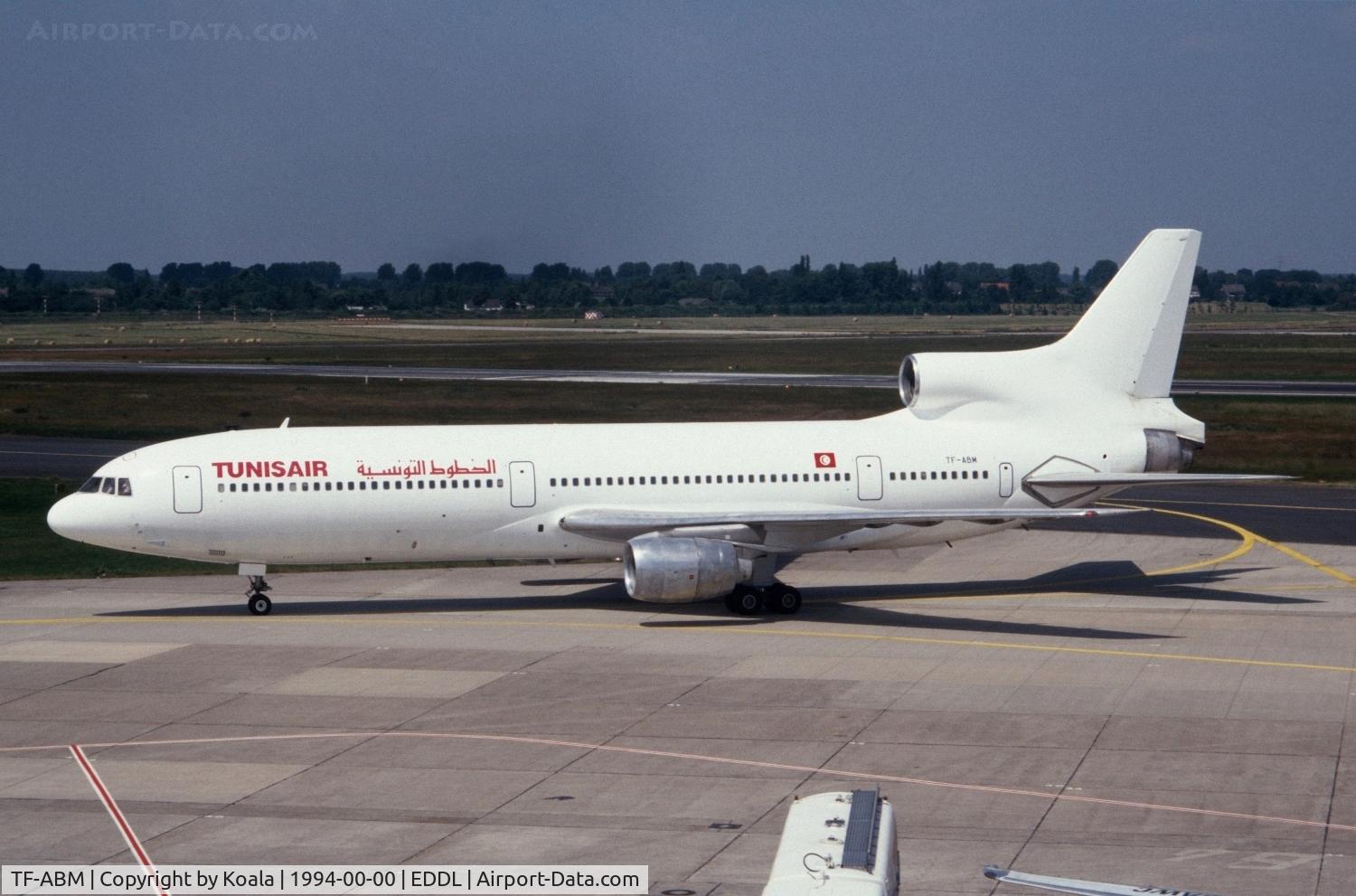 TF-ABM, 1981 Lockheed L-1011-385-1-15 TriStar 100 C/N 193B-1221, Scan from slide