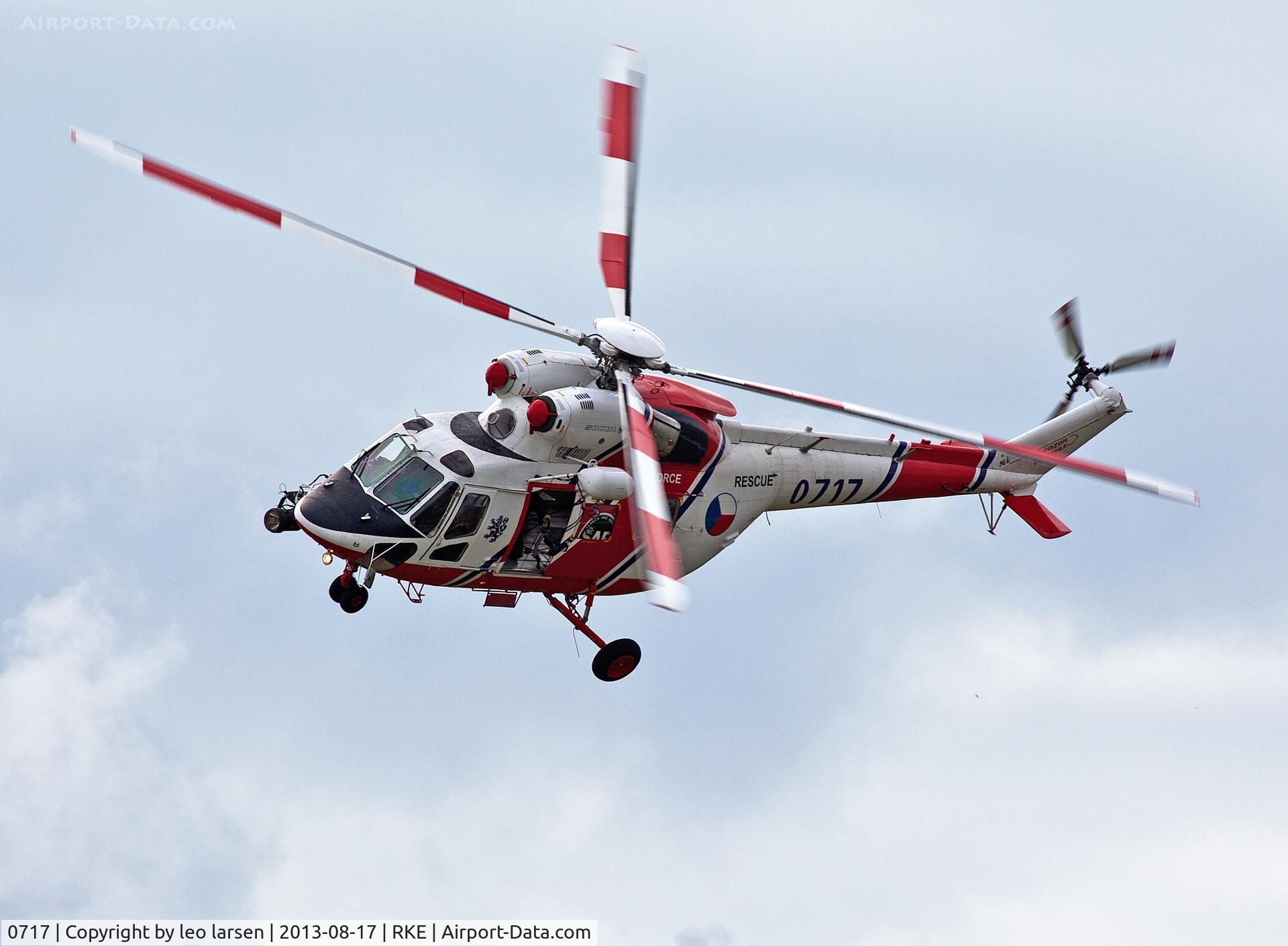 0717, PZL-Swidnik W-3A Sokól C/N 370717, Roskilde Air Show 8.17.2013