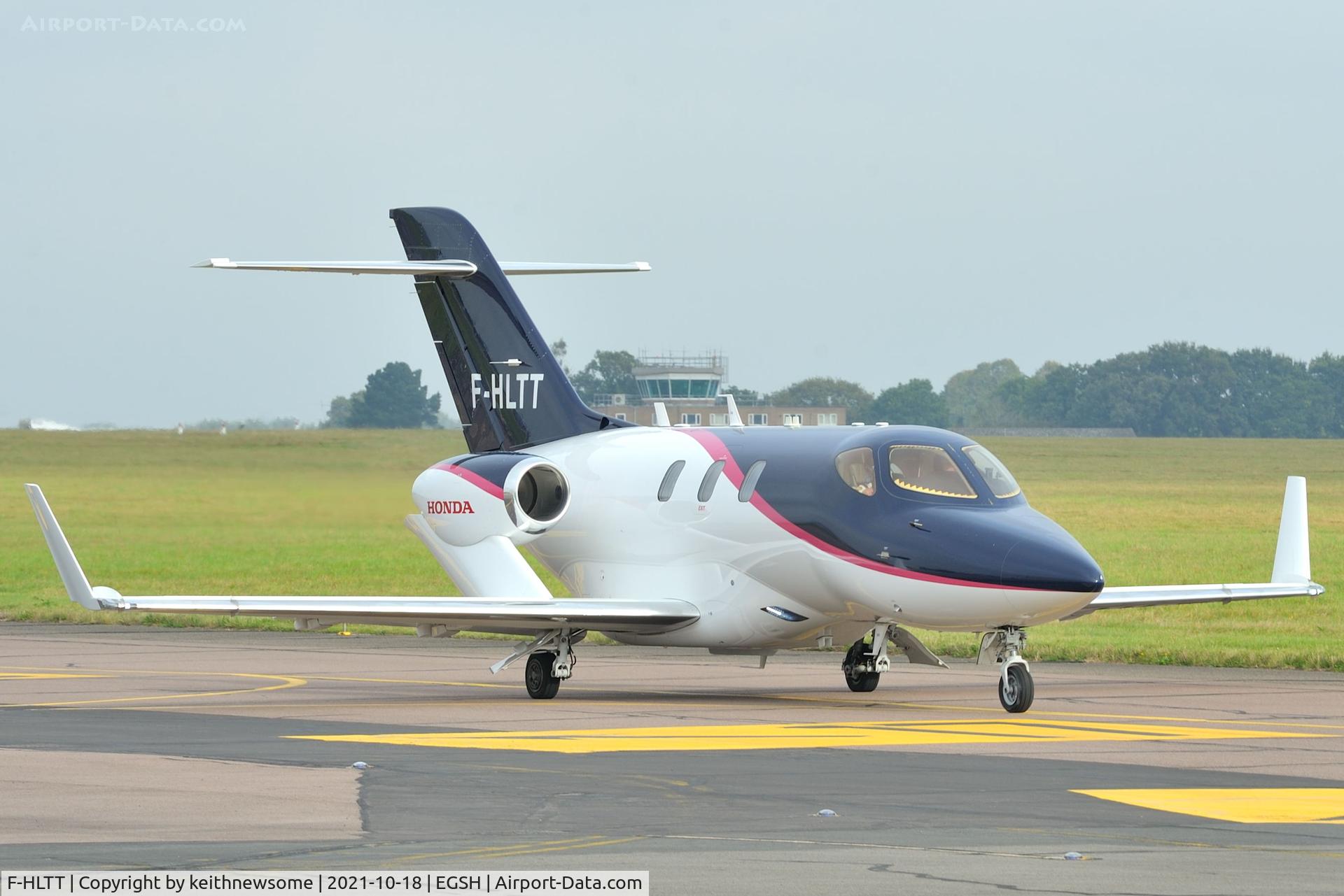 F-HLTT, 2015 Honda HA-420 HondaJet C/N 42000018, Leaving Norwich for Majorca.