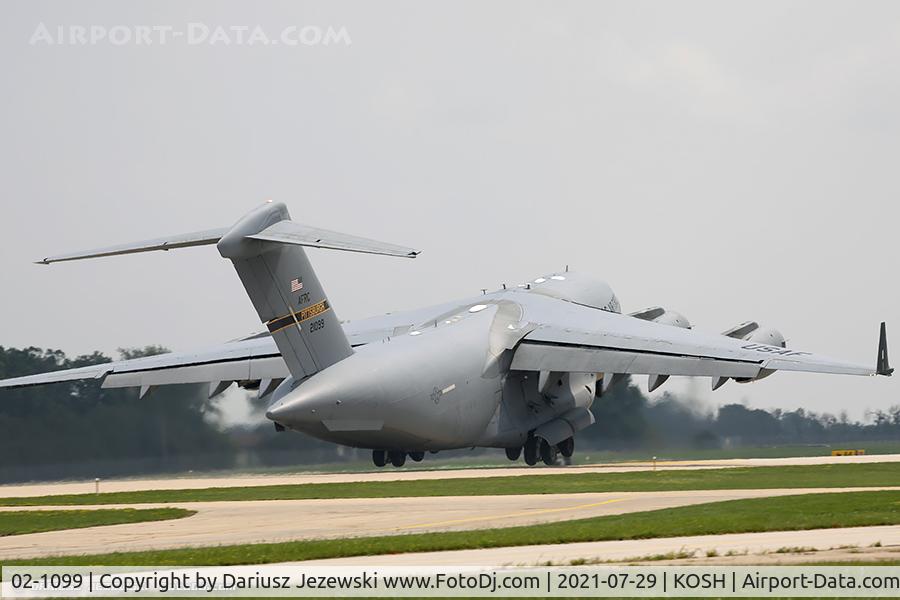 02-1099, 2002 Boeing C-17A Globemaster III C/N P-99, C-17A Globemaster 02-1099  from 758th AS 911th AW Pittsburgh IAP, PA