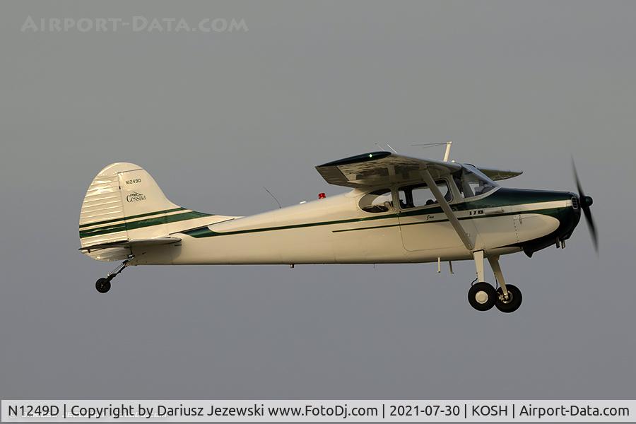 N1249D, 1951 Cessna 170A C/N 20121, Cessna 170A  C/N 20121, N1249D