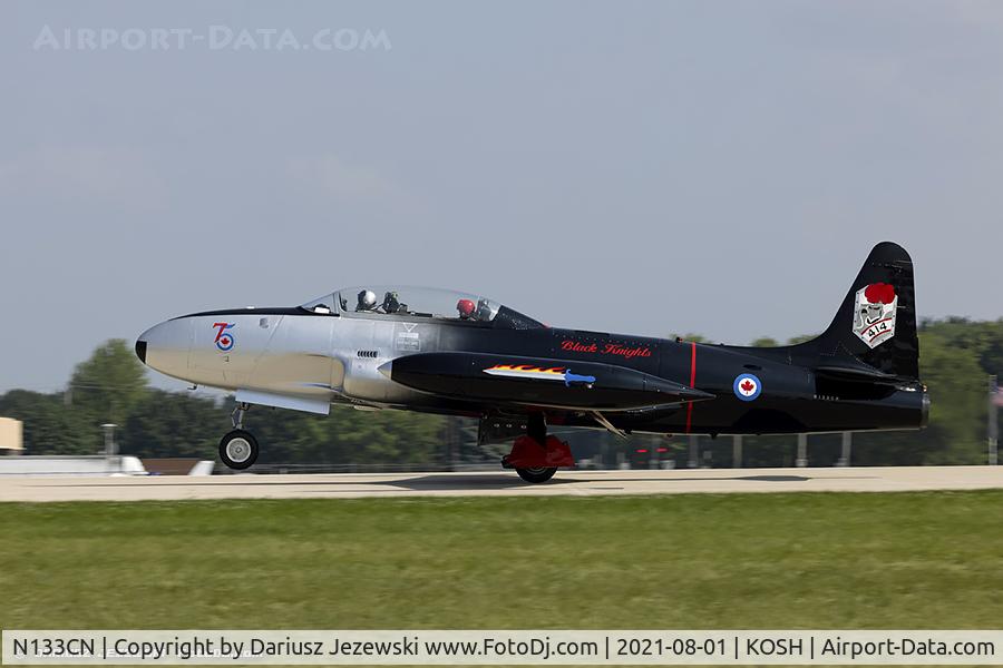 N133CN, Canadair CT-133 Silver Star C/N T33-052, Canadair T-33AN Silver Star Mk.3  C/N 133-052, N133CN