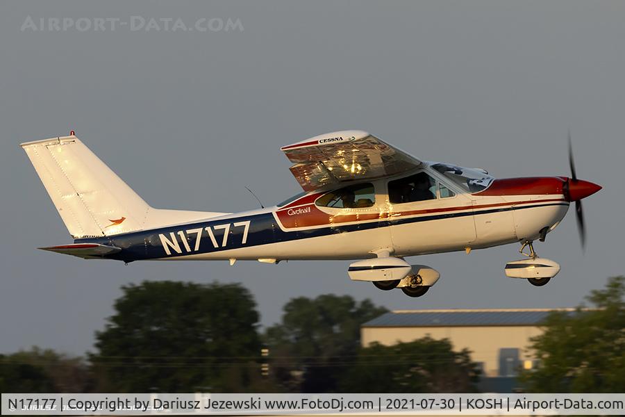 N17177, 1976 Cessna 177B Cardinal C/N 17702510, Cessna 177B Cardinal  C/N 17702510, N17177