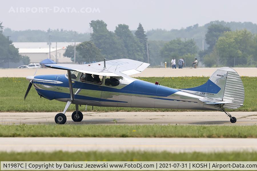 N1987C, 1953 Cessna 170B C/N 26132, Cessna 170B  C/N 26132, N1987C