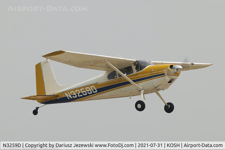 N3259D, 1955 Cessna 180 C/N 32057, Cessna 180 Skywagon  C/N 32057, N3259D