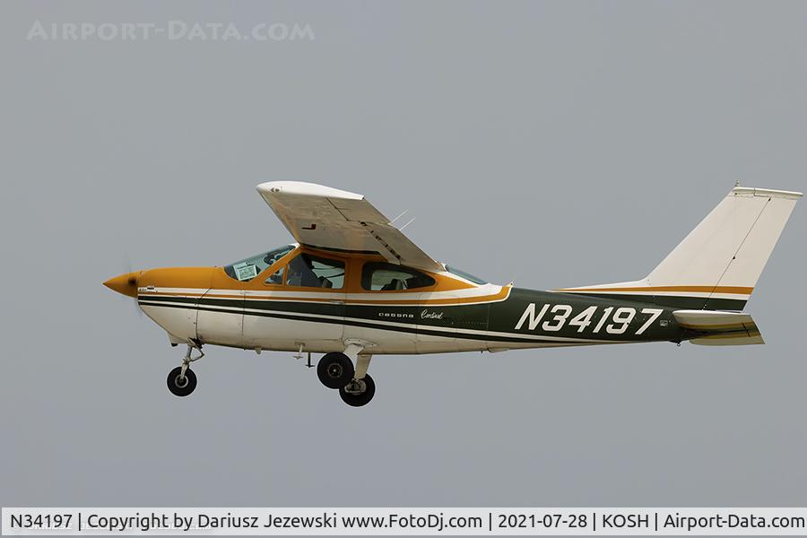 N34197, 1972 Cessna 177B Cardinal C/N 17701695, Cessna 177B Cardinal  C/N 17701695, N34197