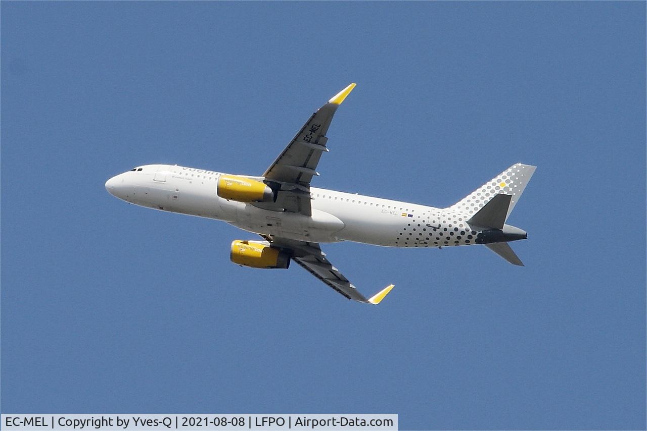 EC-MEL, 2015 Airbus A320-232 C/N 6450, Airbus A320-232, Climbing from rwy 24, Paris Orly Airport (LFPO-ORY)