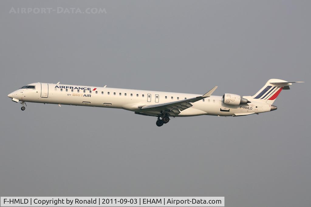 F-HMLD, 2010 Bombardier CRJ-1000EL NG (CL-600-2E25) C/N 19007, at spl