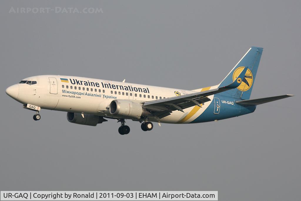 UR-GAQ, 1997 Boeing 737-33R C/N 28869, at spl